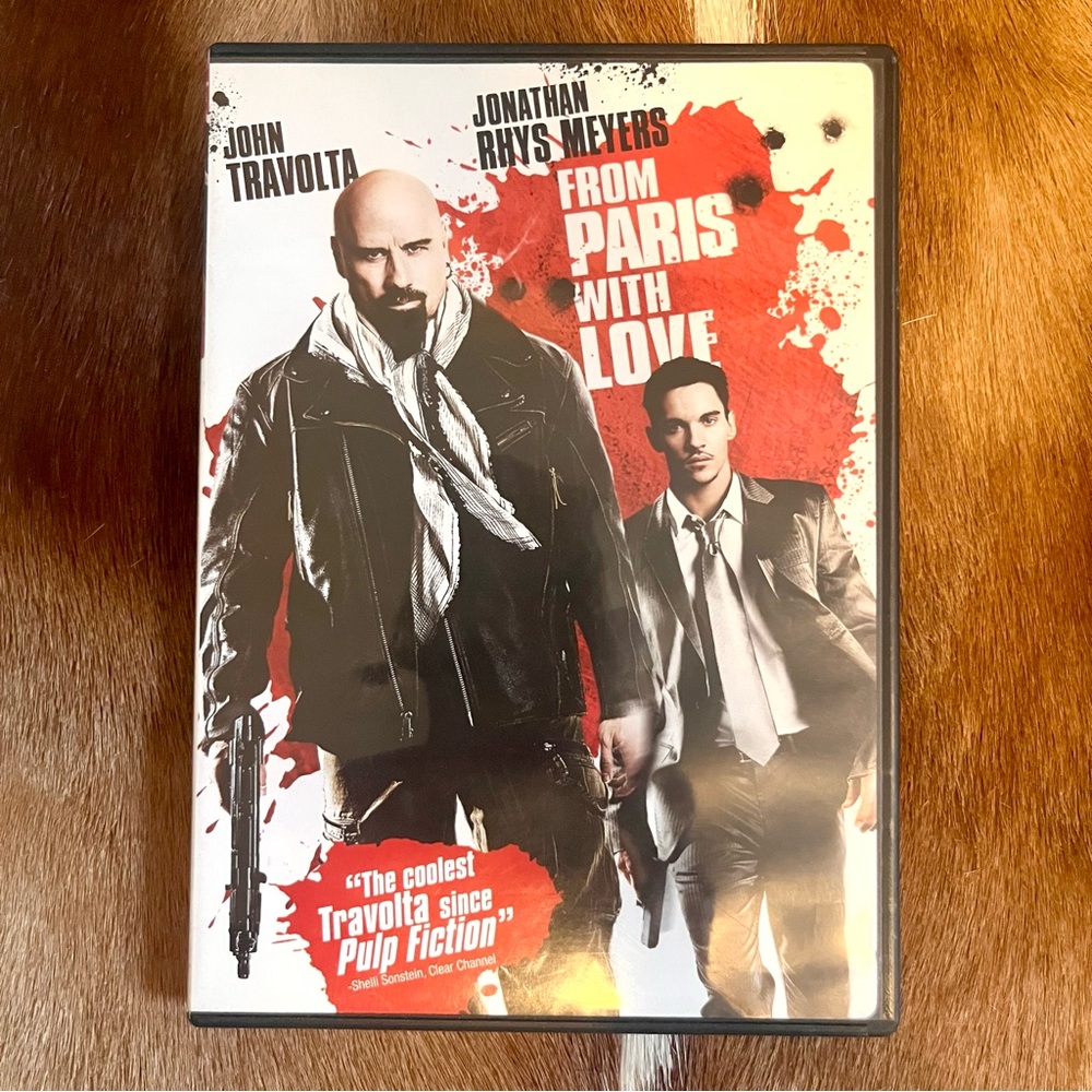 🆕 “From Paris with Love” action thriller DVD 📀